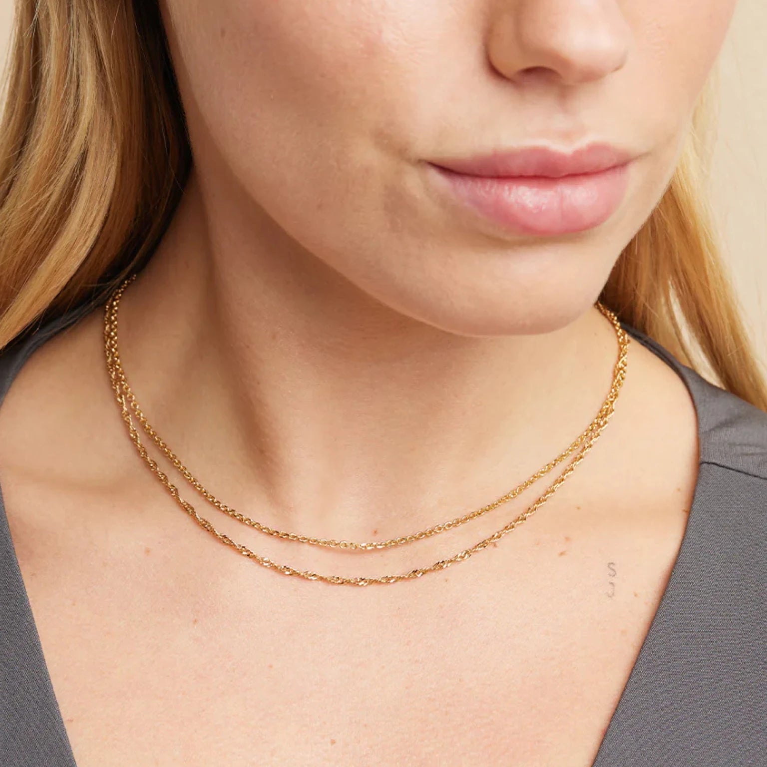 Spiral Necklace - 14k Rose Gold — Astrid Schmidt Jewelry