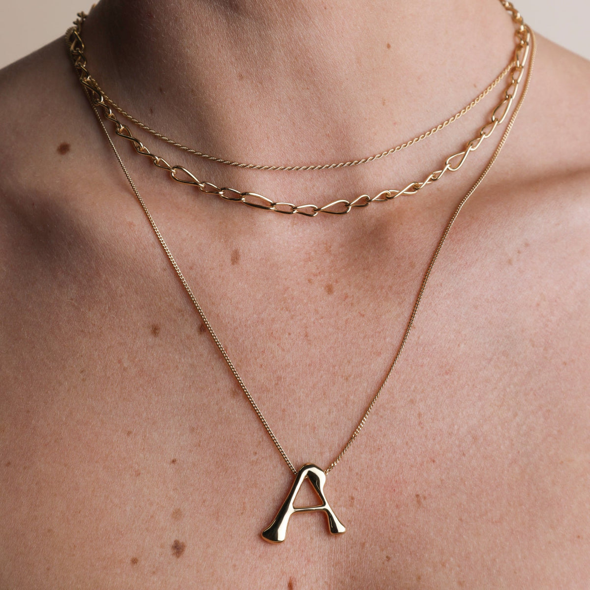 Initial Pendant Necklaces