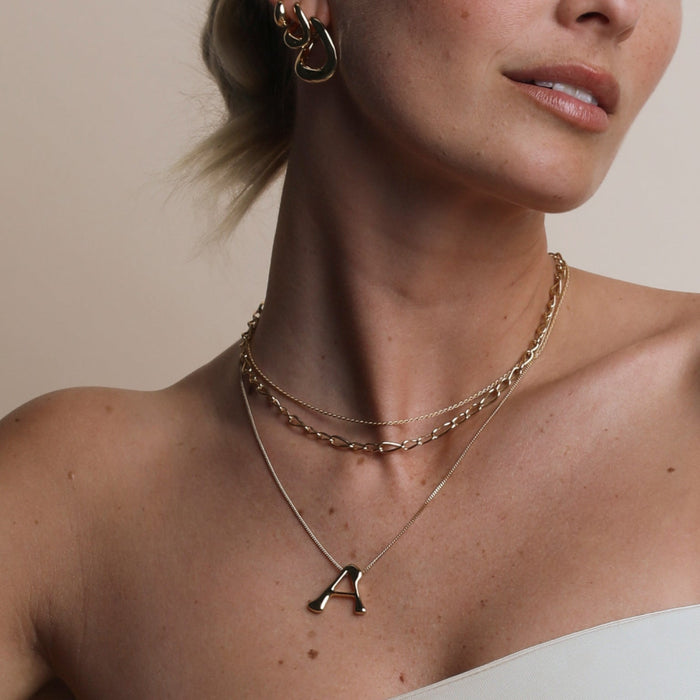 Initial Pendant Necklaces