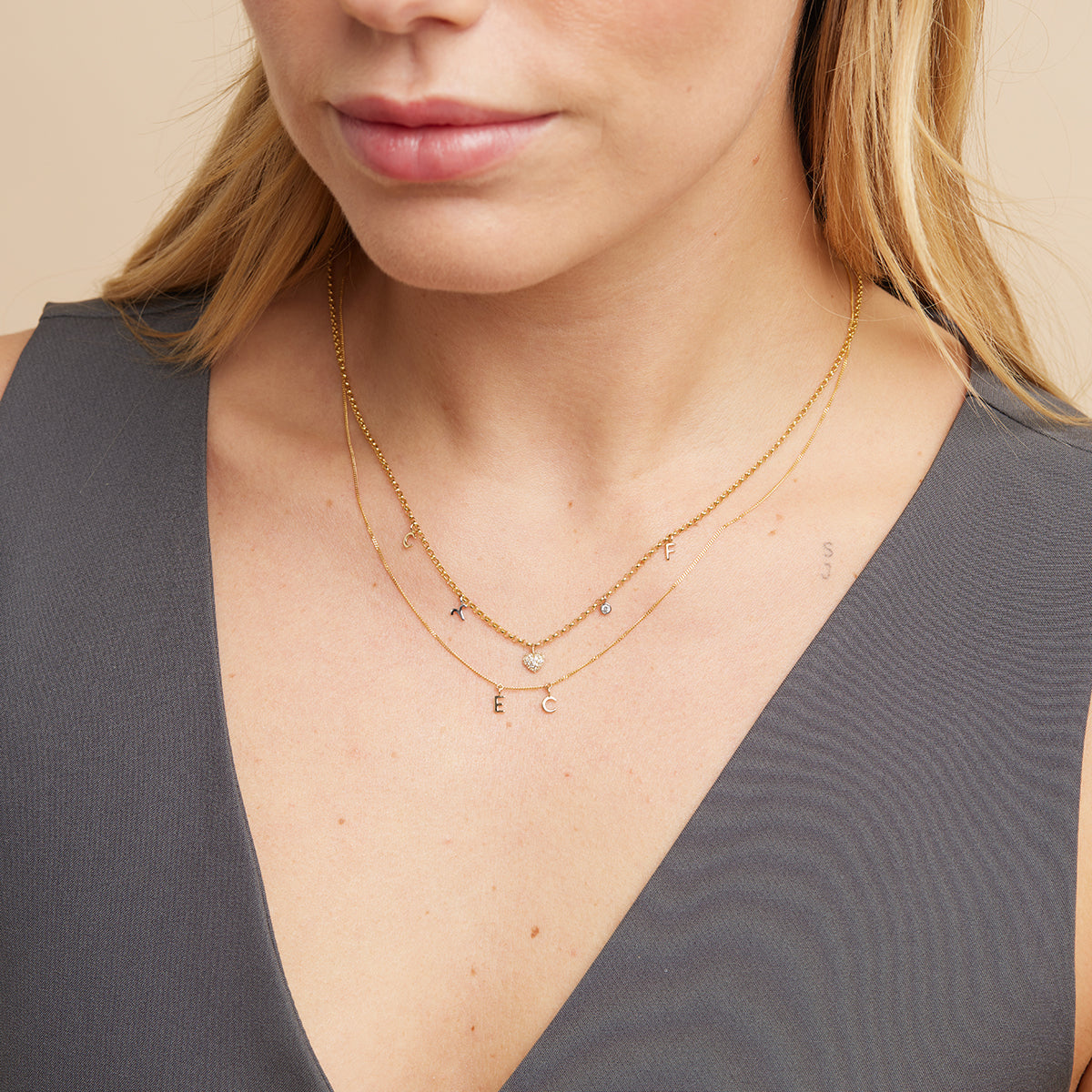Chelsea Chain Necklace in Solid Gold