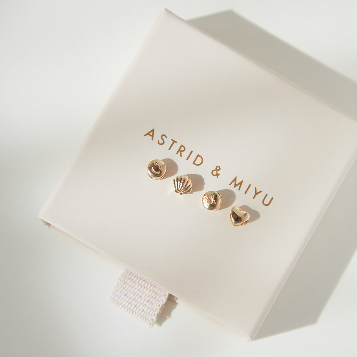 A&M Junior Collection - Heart Click Charm in 9k Gold - Click Charm - Astrid & Miyu
