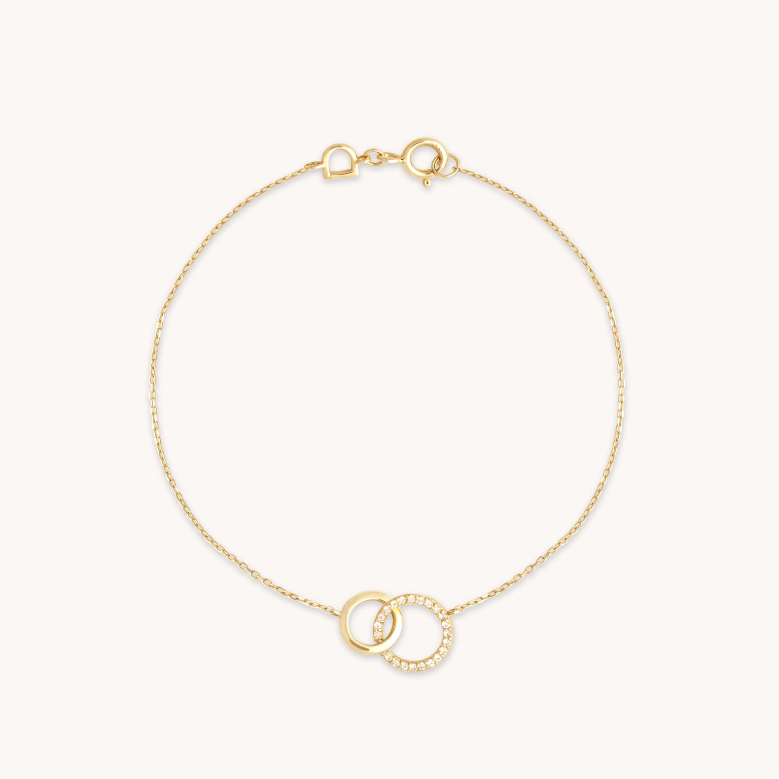Orbit Topaz Bracelet in Solid Gold