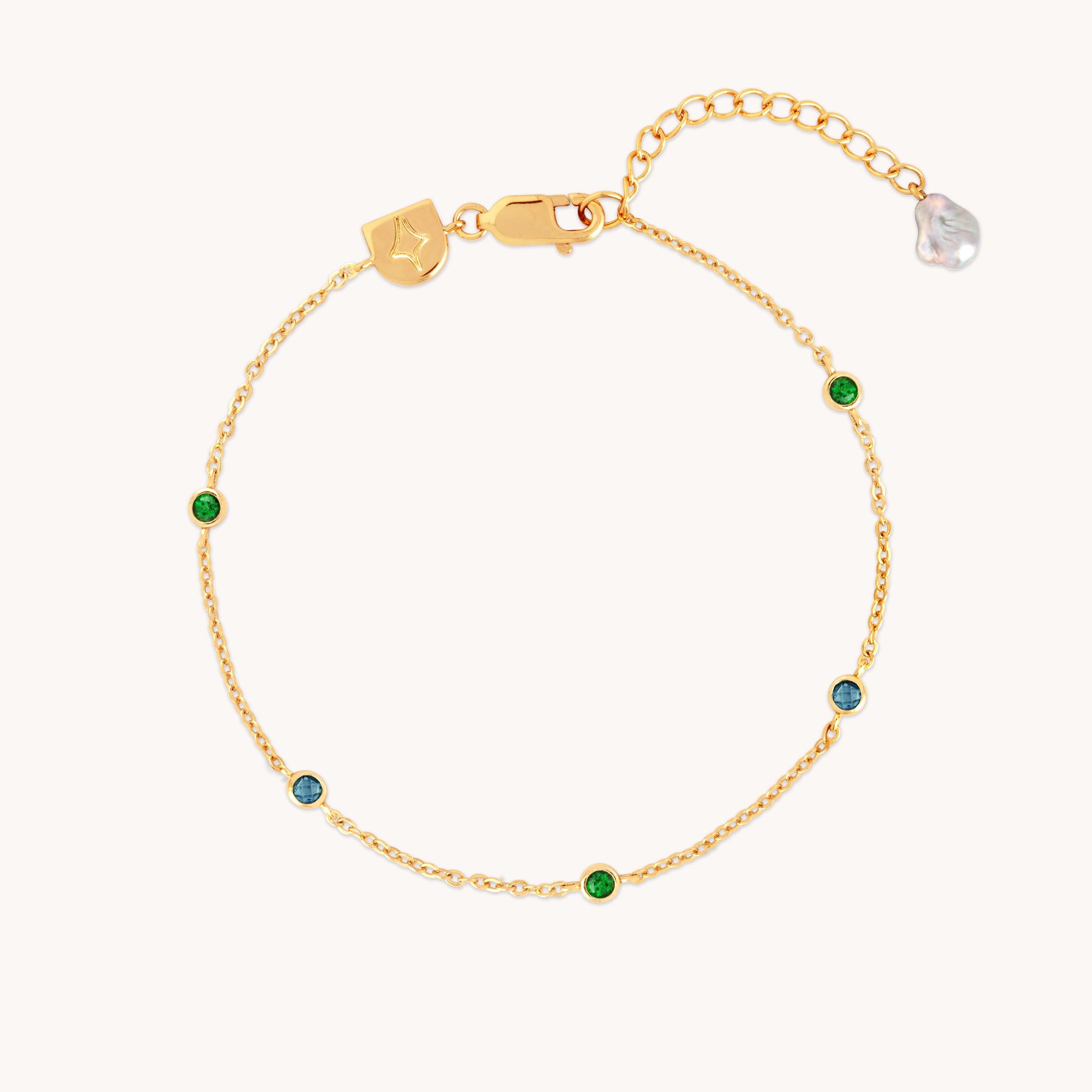 Astrid & Miyu | Rope Chain Bracelet in Gold - 165mm