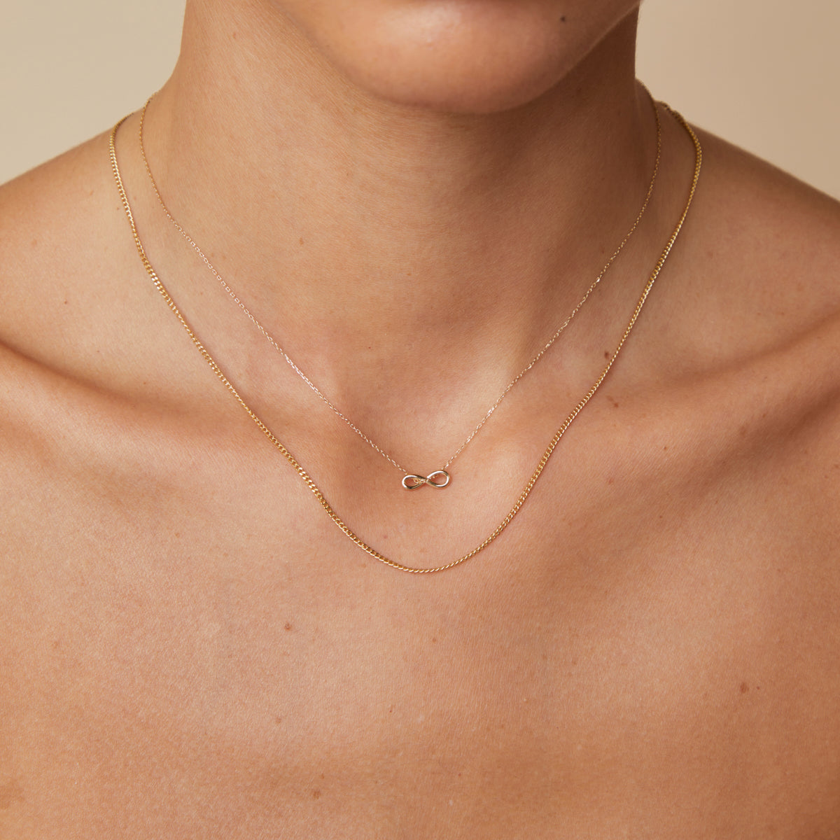 Charm Compatible Necklaces & Bracelets - Bold Miyu Chain Necklace in Solid Gold - Necklaces - Astrid & Miyu