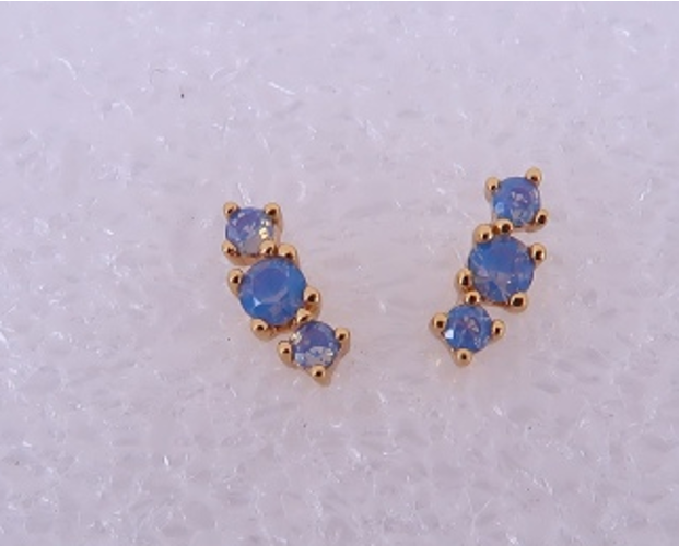 Opal Stud Earrings