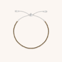 Ironstone Gemstone Bracelet in 9k White Gold