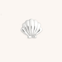 Click Charms - Shell Click Charm in 9k White Gold - Click Charm - Astrid & Miyu
