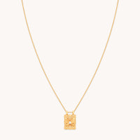 Butterfly Pendant Necklace in Gold