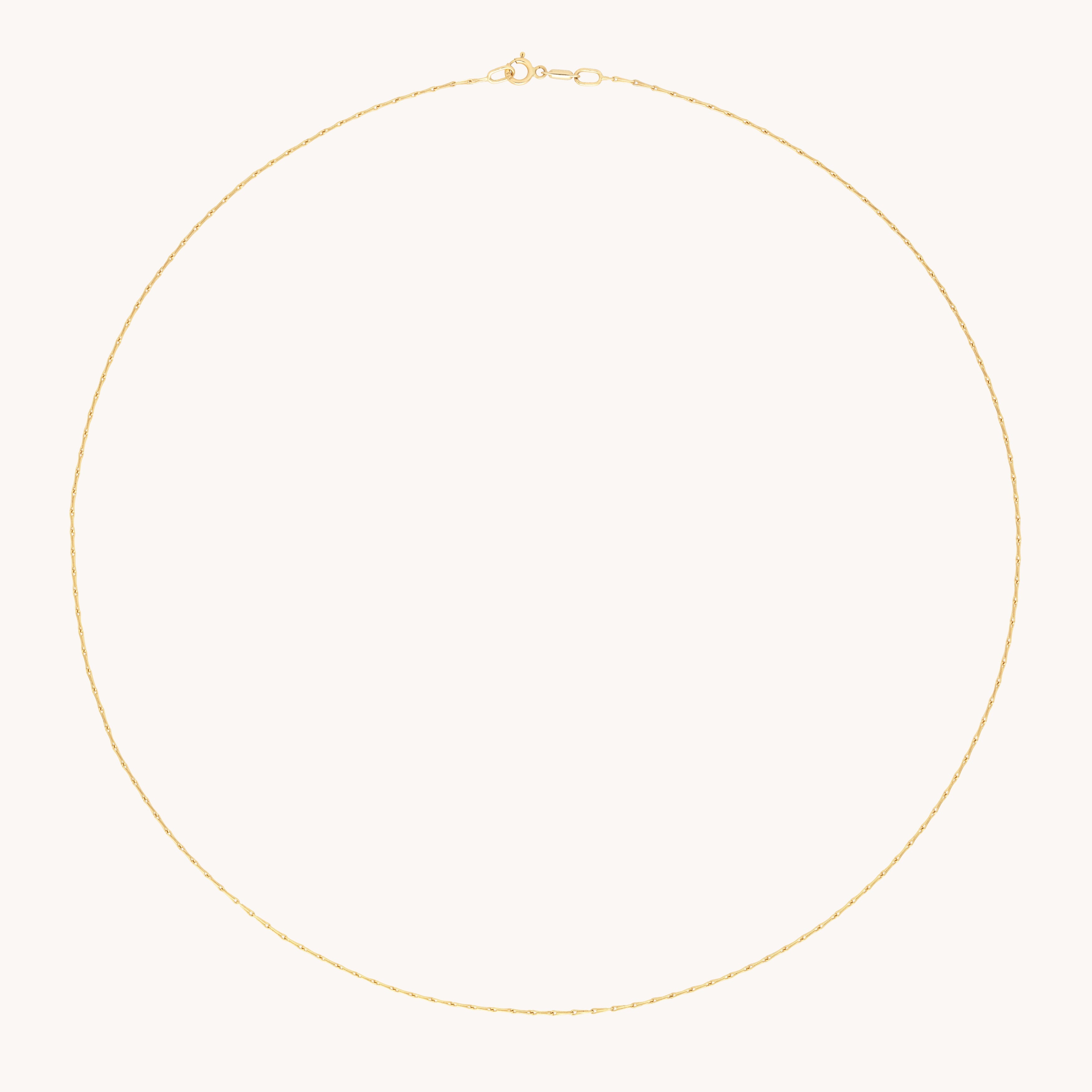 Marylebone Chain Necklace in Solid Gold