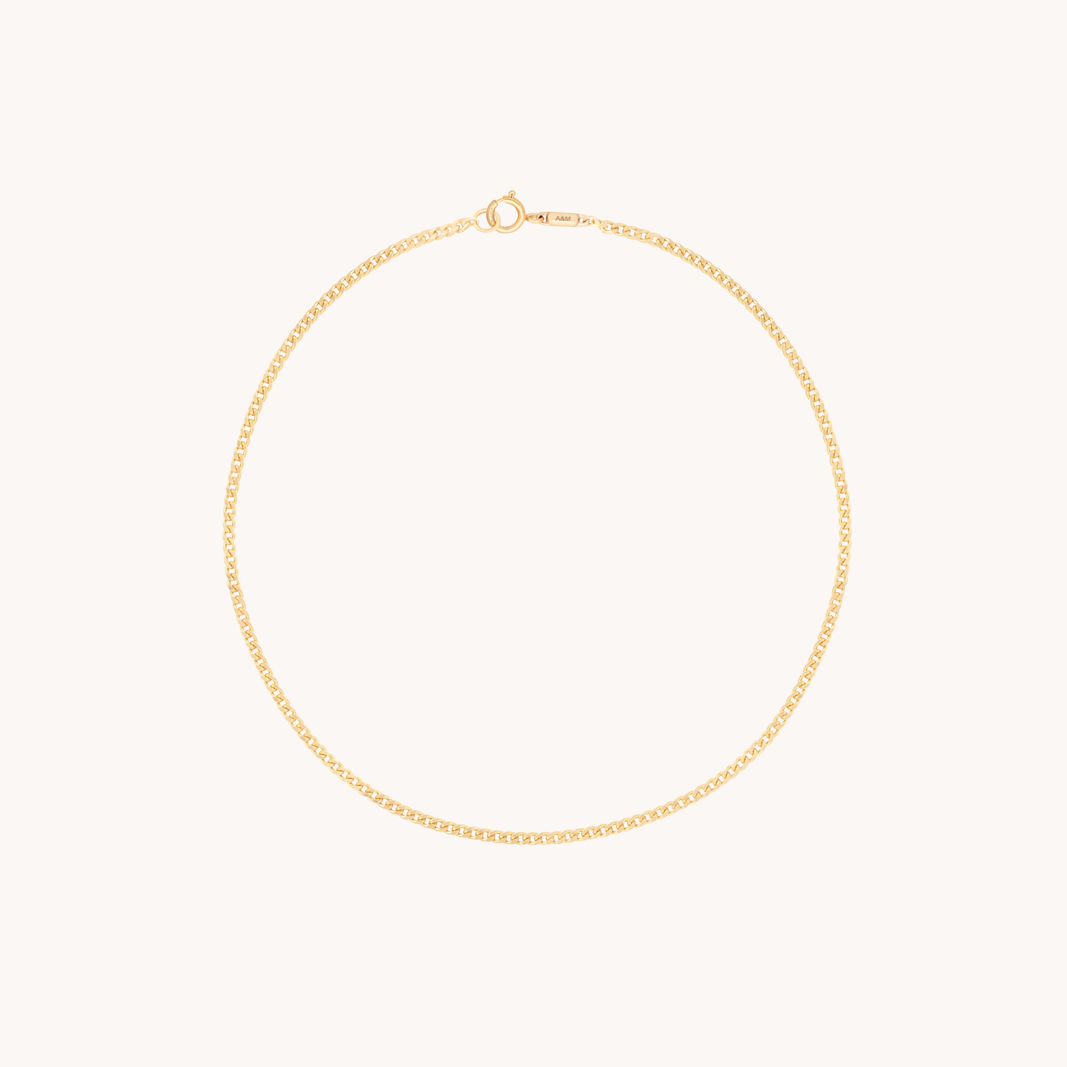 Bold Miyu Chain Bracelet in Solid Gold