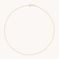 Astrid Chain Necklace in Solid Gold
