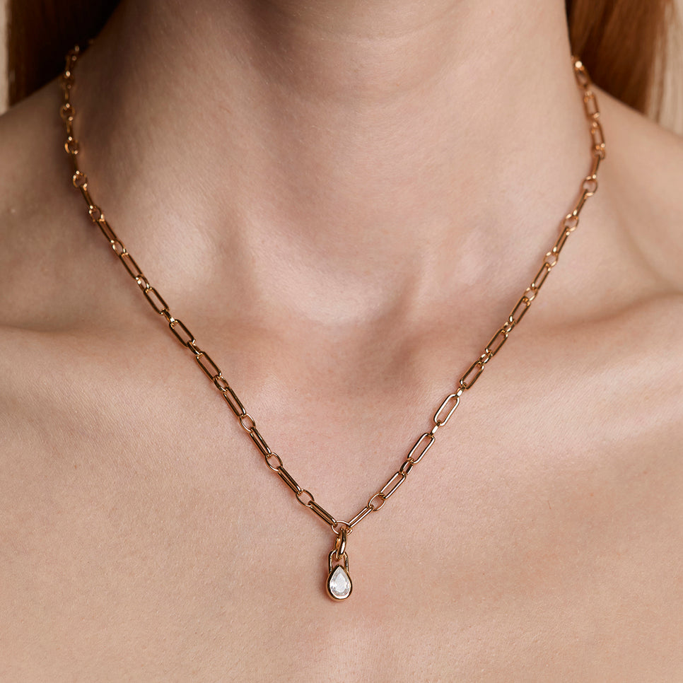 Cosmic Clip Charm in Gold