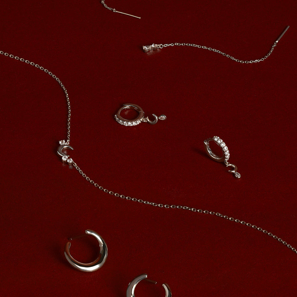 24 Day Advent Calendar in Silver