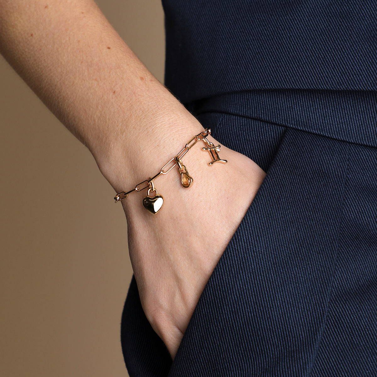 Piccadilly Bracelet Charming Gift Set in Gold