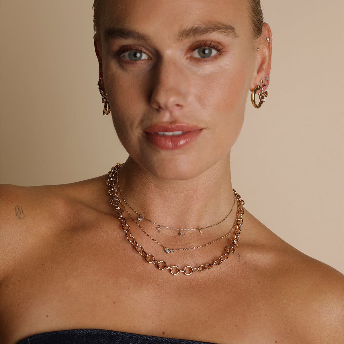 Dragonfly Charm 9k Gold