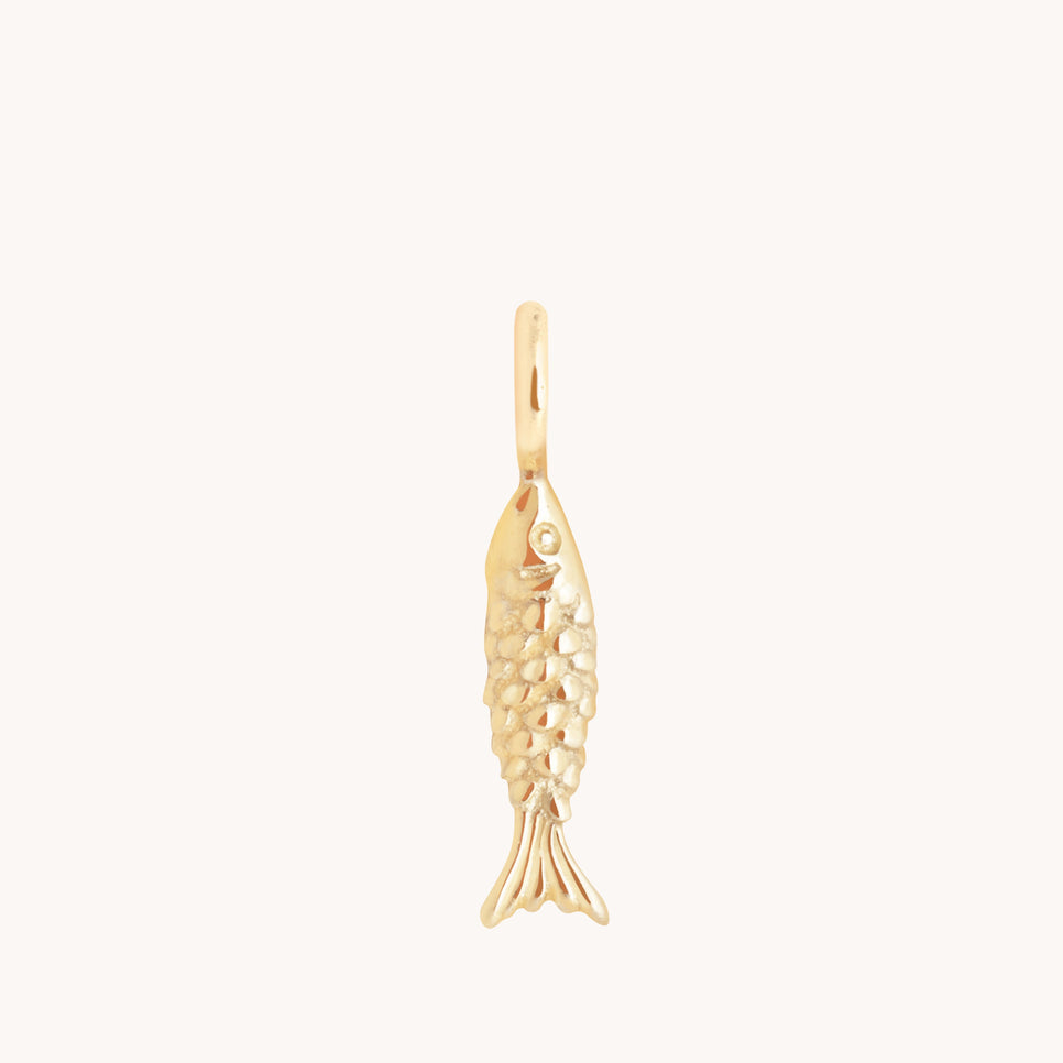 Fish Charm 9k Gold-Astrid & Miyu