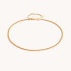 Essential Curb Chain Anklet in Gold