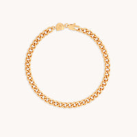 Bold Essential Curb Chain Bracelet in Gold