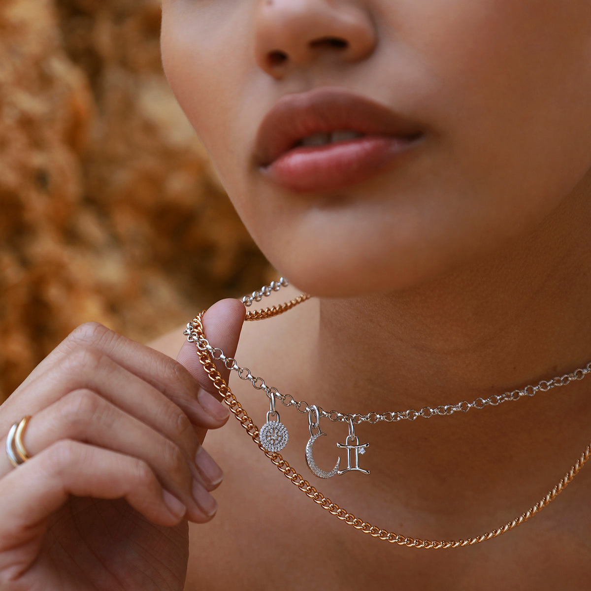 Bold Essential Curb Chain Necklace in Gold