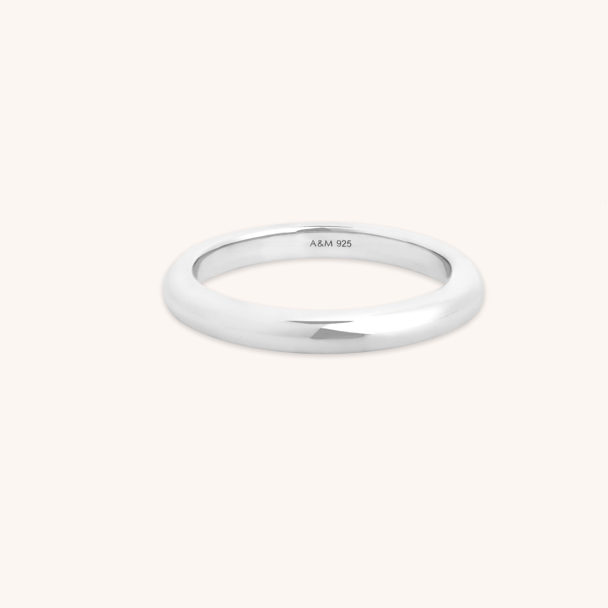 Essential Stacking Ring in Silver