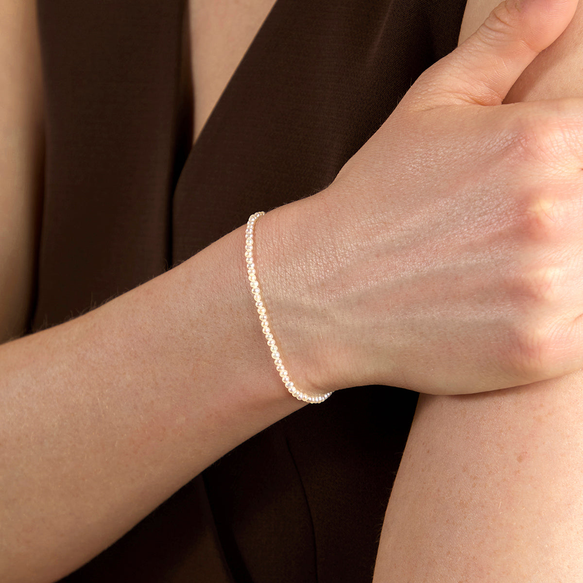 Pearl Beaded Bracelet-Astrid & Miyu