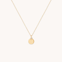 Lab Diamond Engravable Pendant Necklace-Astrid & Miyu