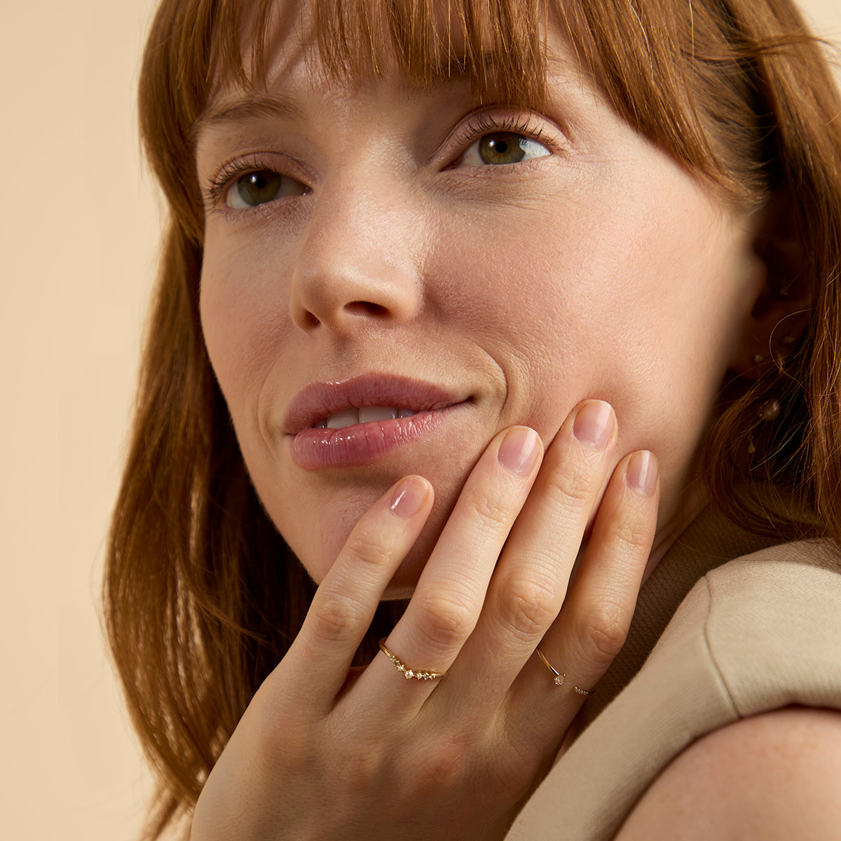 Lab Diamond & Pearl Ring-Astrid & Miyu