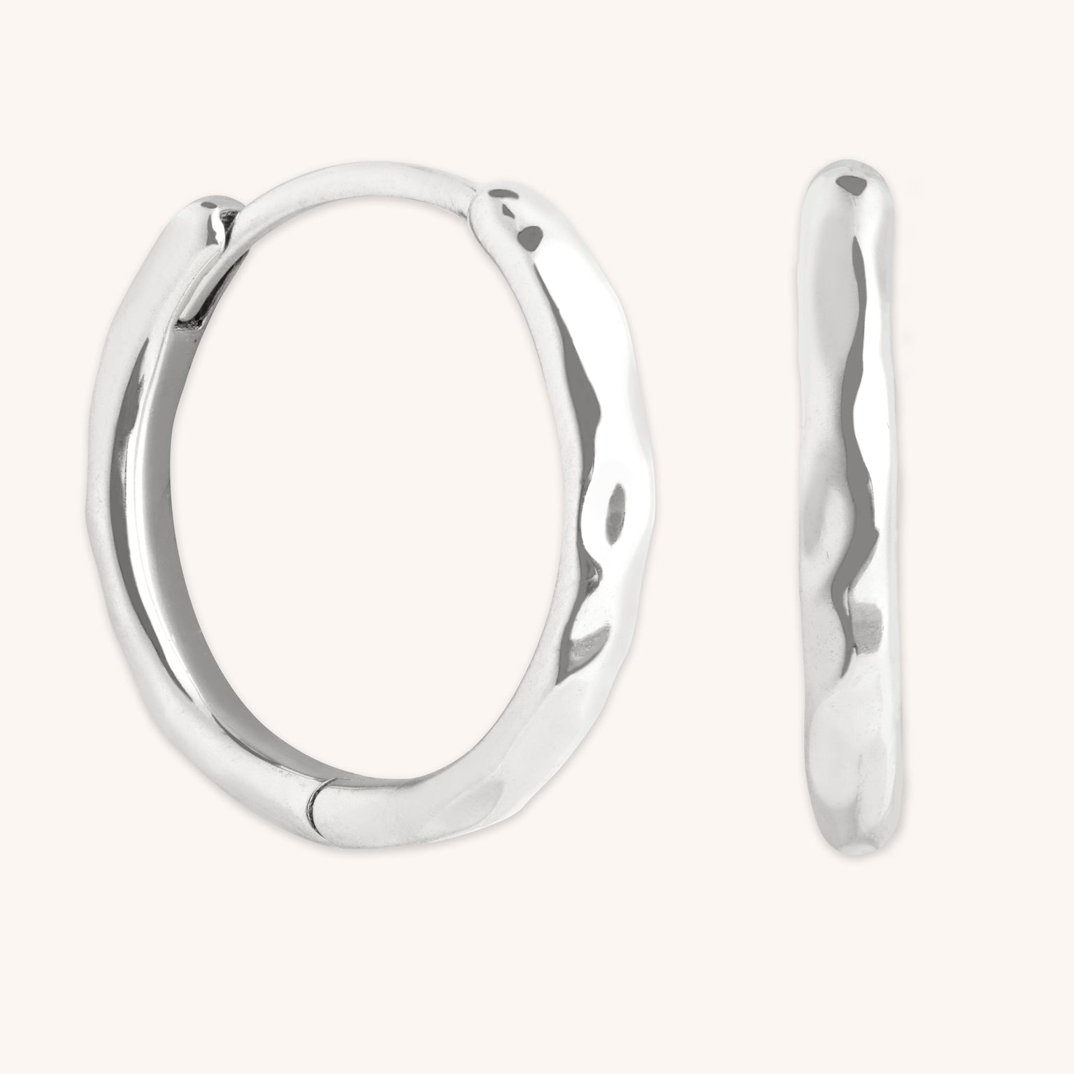 Molten Texture Hoops-Astrid & Miyu
