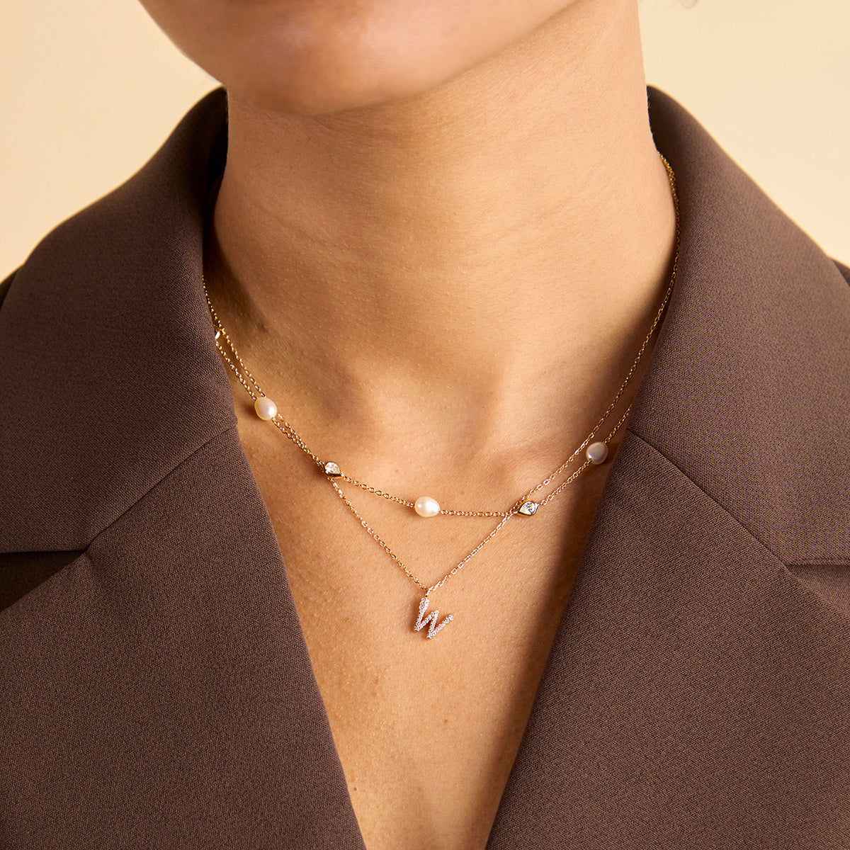 Molten Charm Necklace-Astrid & Miyu