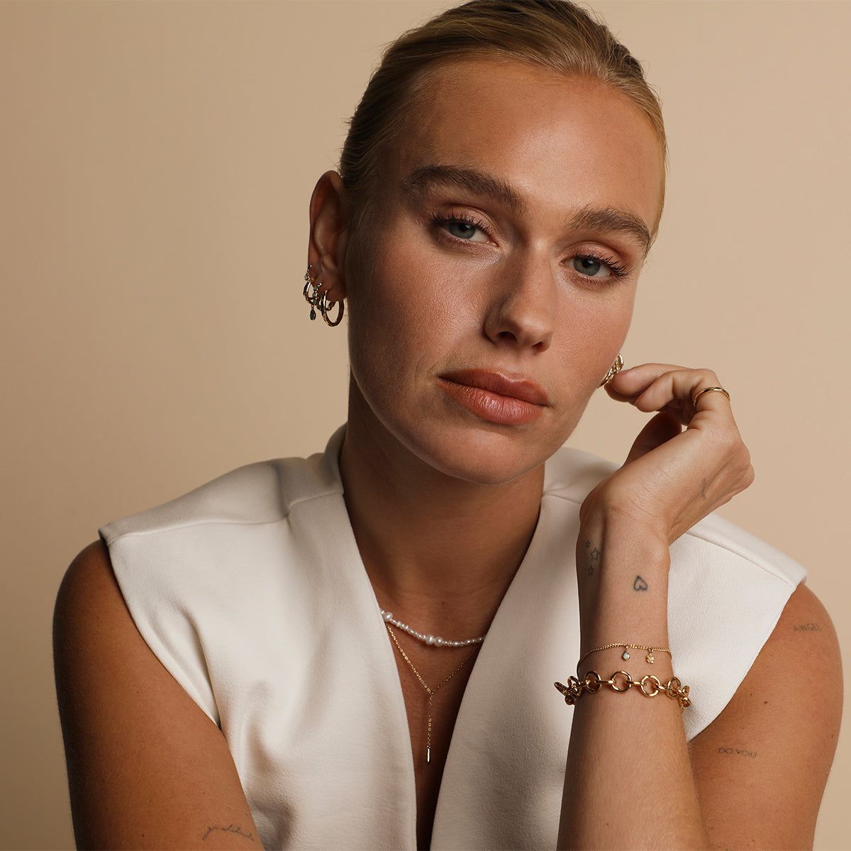 Molten Opal Pear 9k Gold