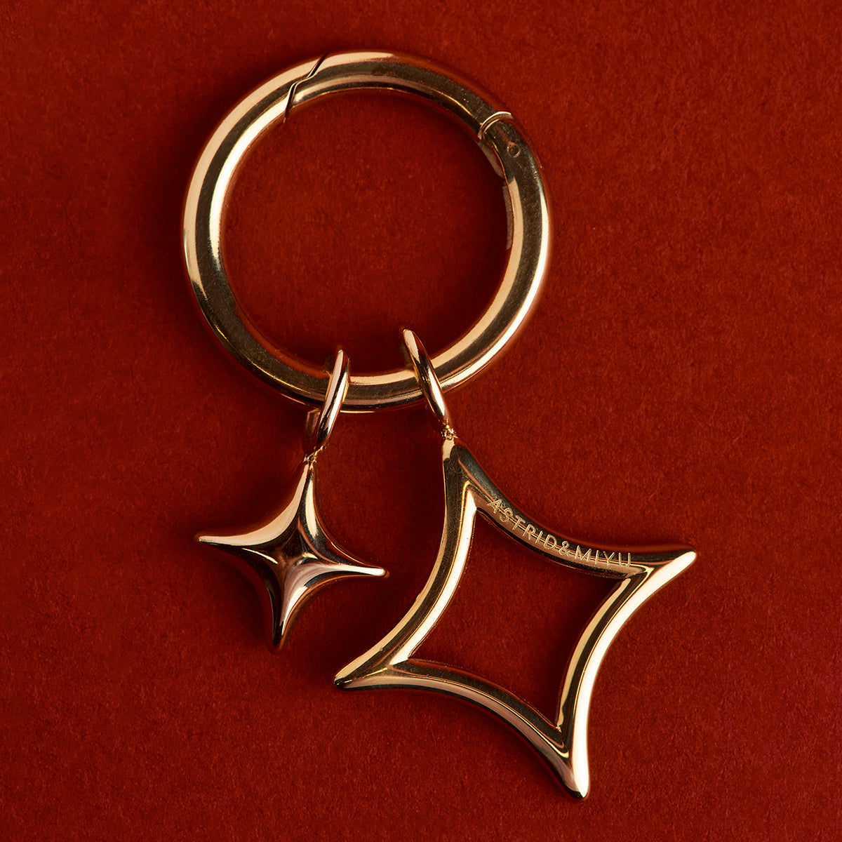 Cosmic Keyring Charm-Astrid & Miyu