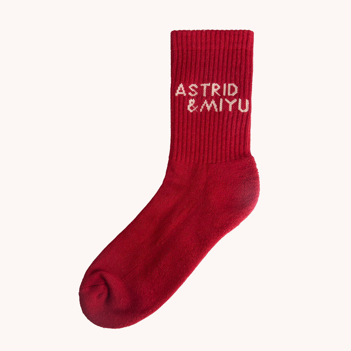Festive Socks in Red-Astrid & Miyu
