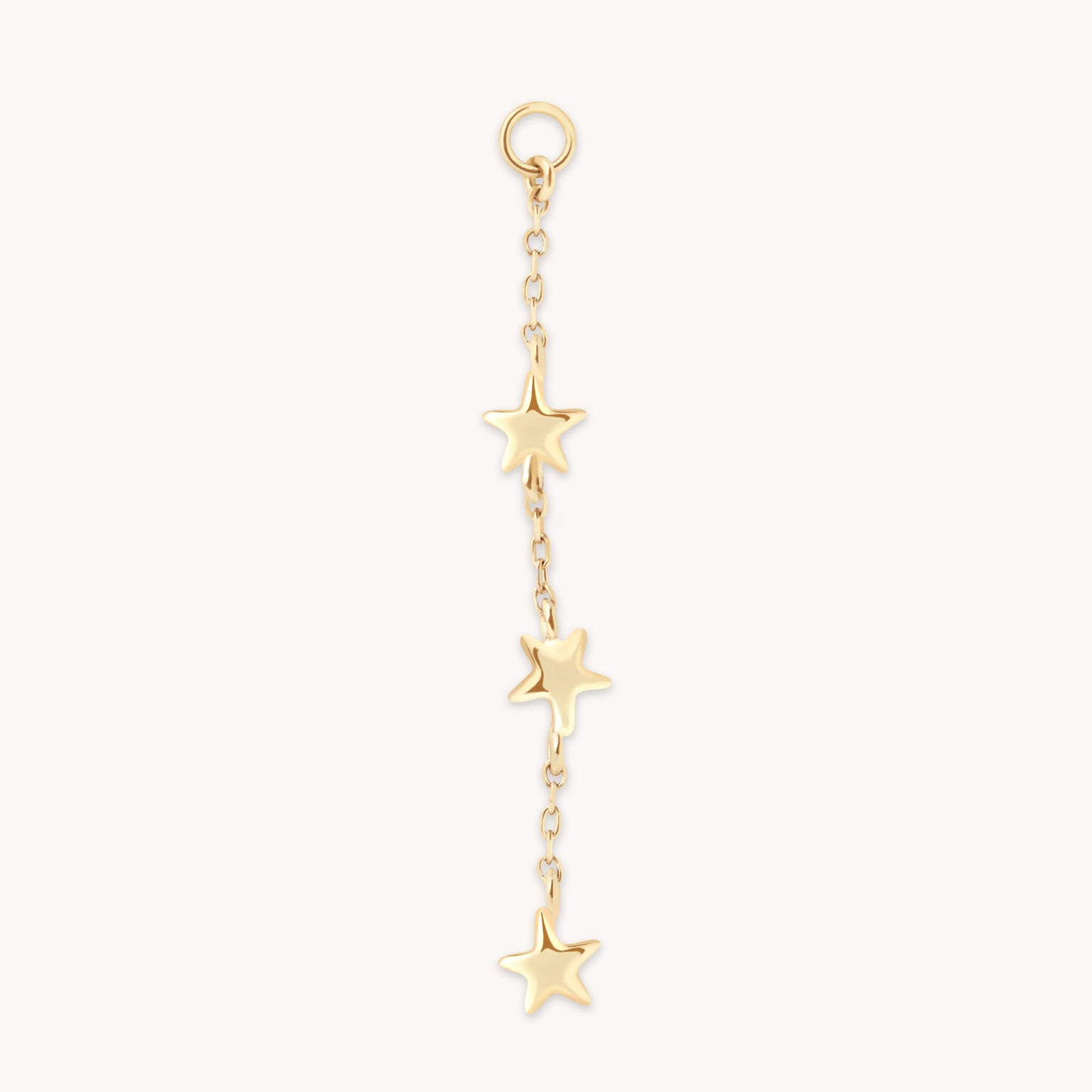 Multi Star Piercing Chain in Solid Gold-Astrid & Miyu
