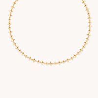Cosmic Star Chain Necklace in Gold