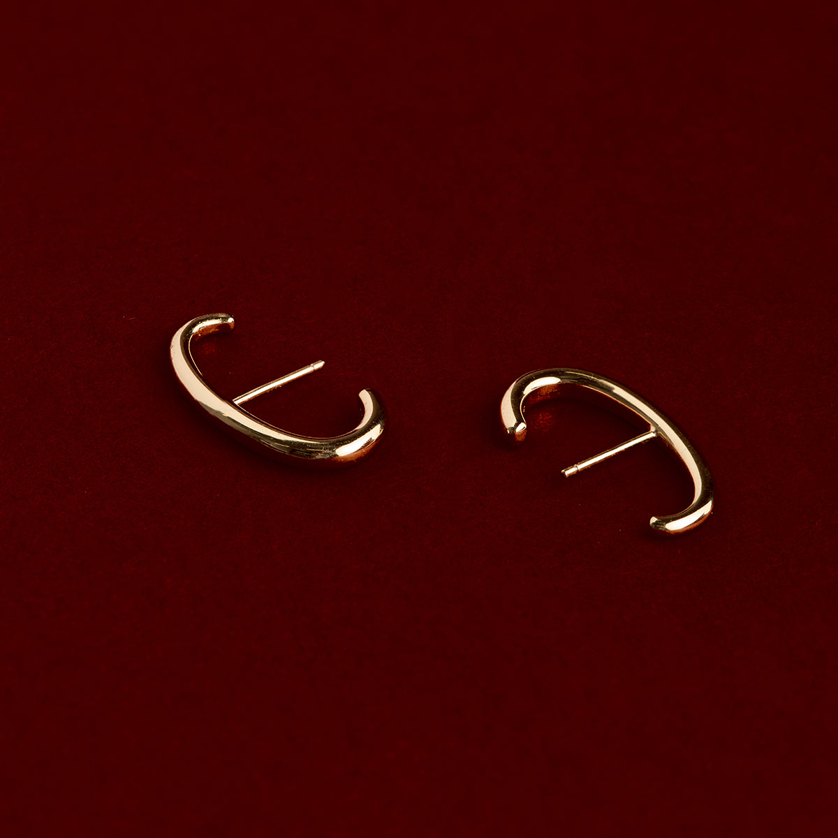 Orbit Dome Studs in Gold-Astrid & Miyu