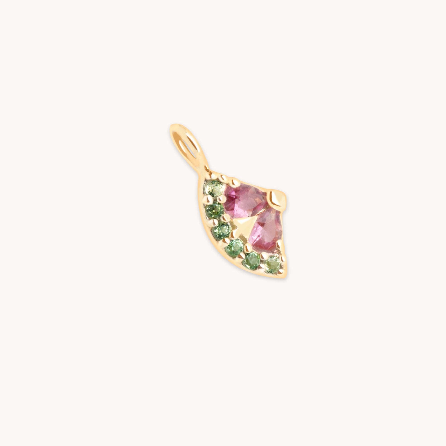 Watermelon Charm 9k Gold
