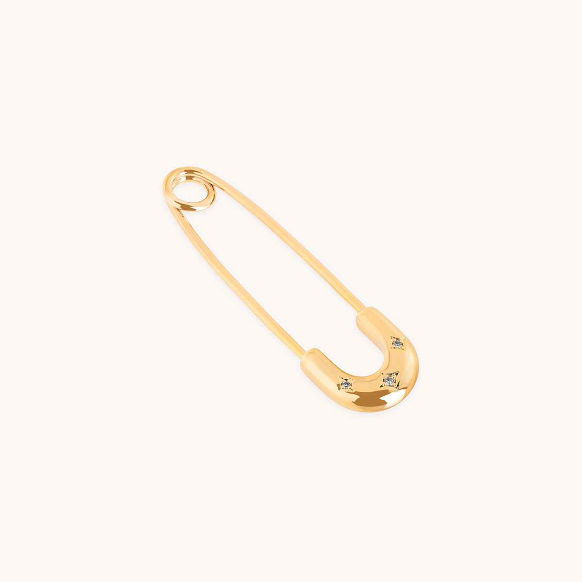 Charm Pin Brooch in Gold-Astrid & Miyu