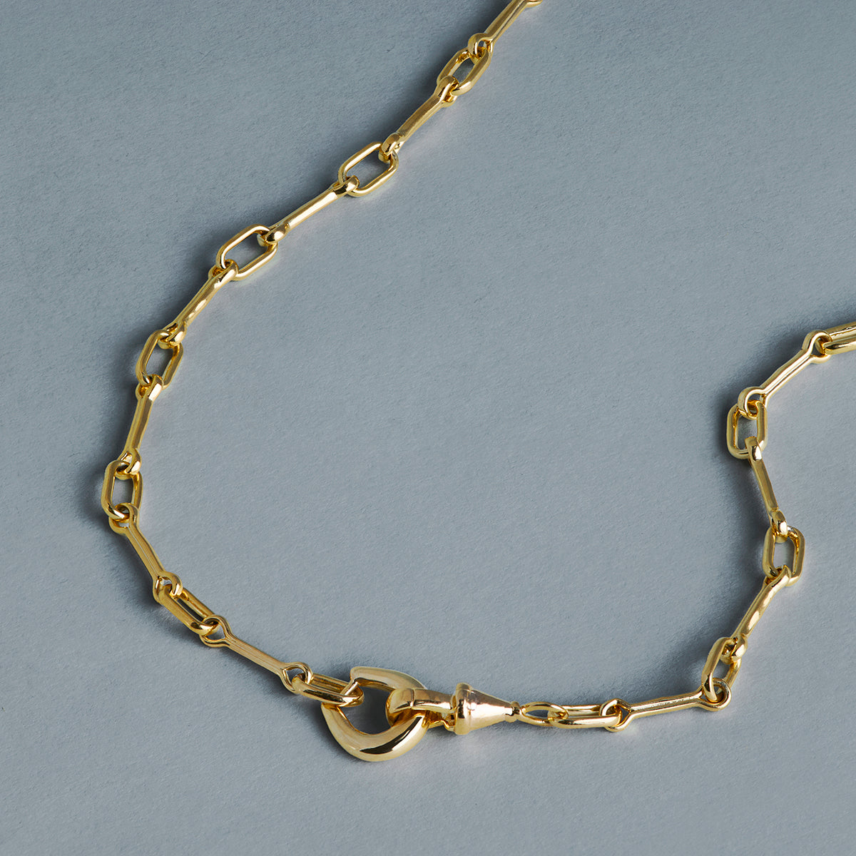 Hardware Chain Necklace in Gold
