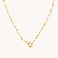 Hardware Chain Necklace in Gold-Astrid & Miyu
