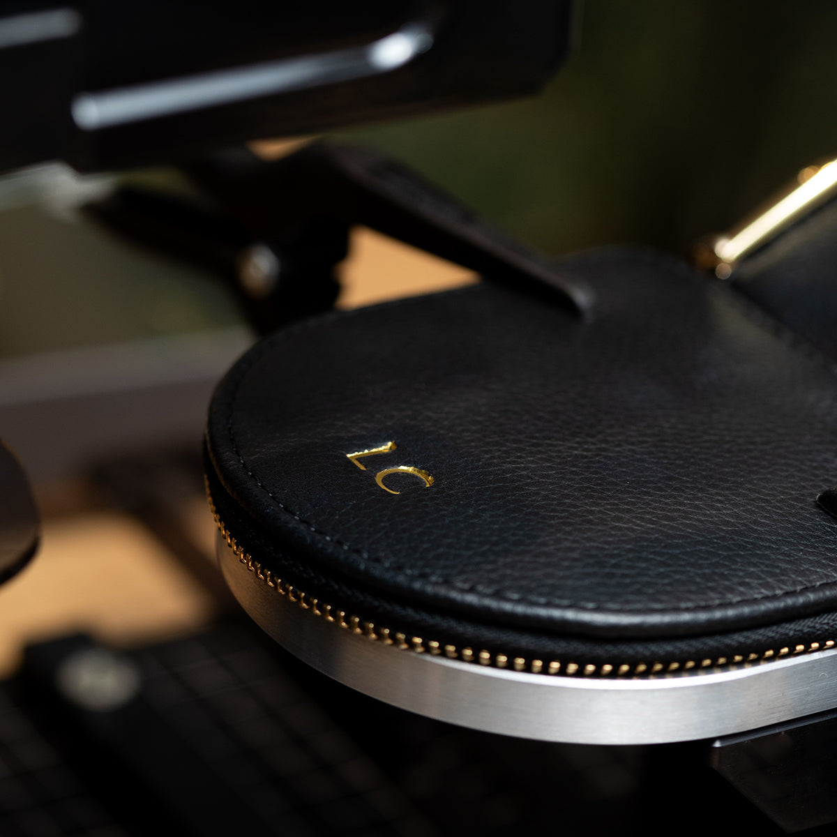 Leather Jewelry Box in Black