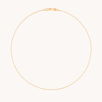 Essential Box Chain Necklace in Gold