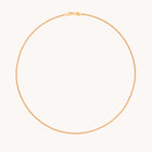 Essential Curb Chain Necklace in Gold