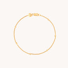 Essential Beaded Chain Bracelet in Gold