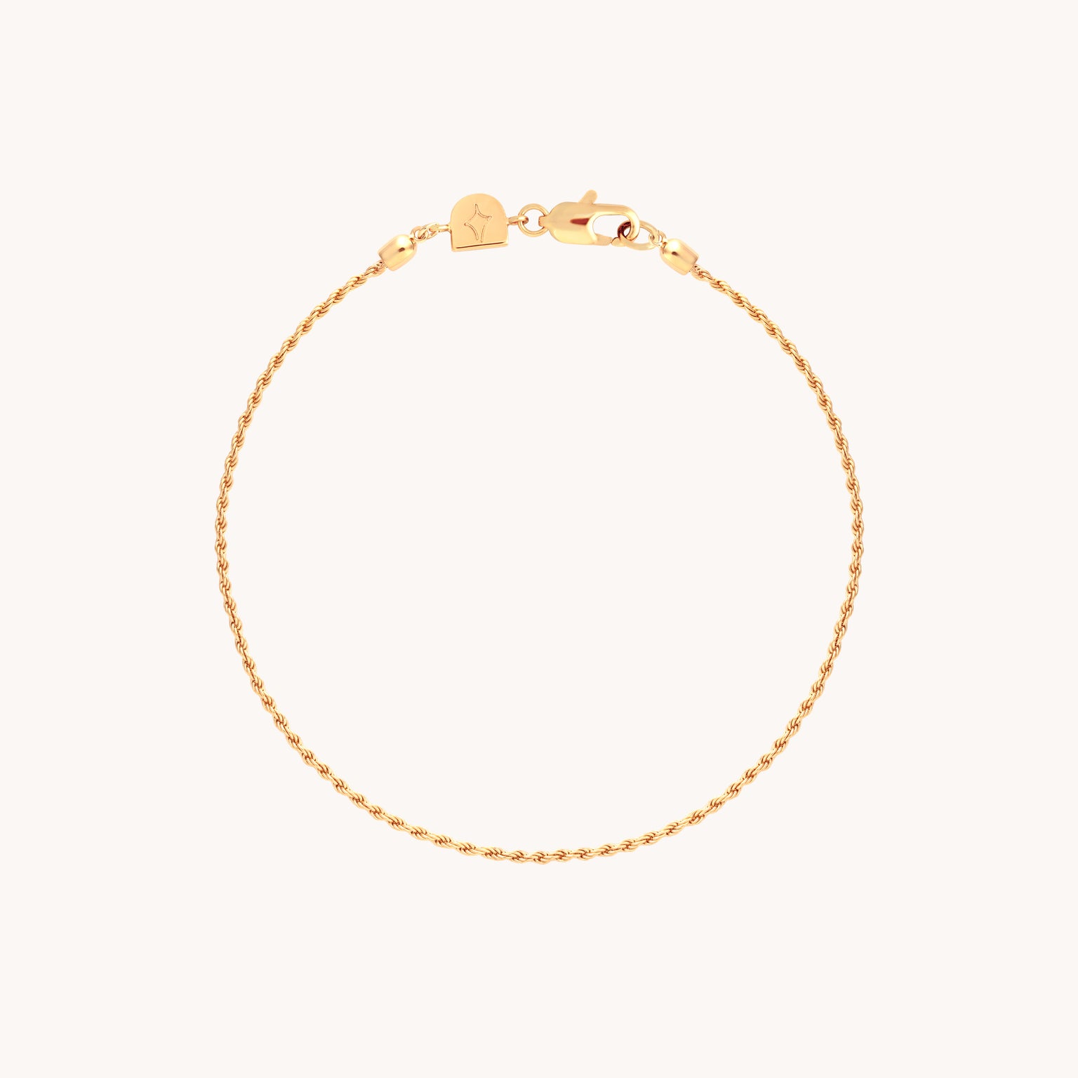 Essential Rope Chain Bracelet in Gold