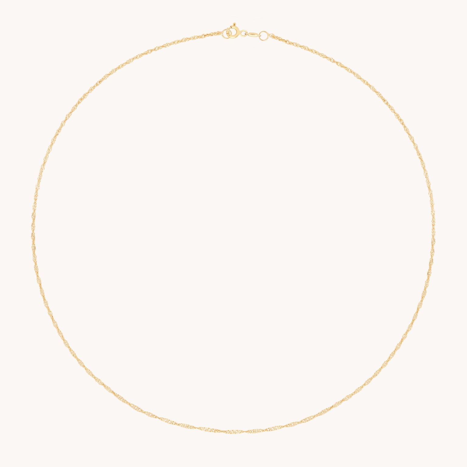 Charm Compatible Necklaces & Bracelets - Bold Astrid Chain Necklace in Solid Gold - Necklaces - Astrid & Miyu