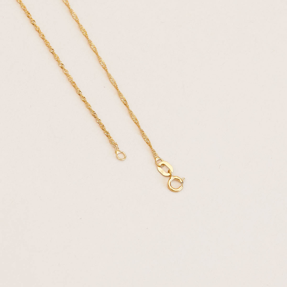 Charm Compatible Necklaces & Bracelets - Astrid Chain Necklace in Solid Gold - - Astrid & Miyu