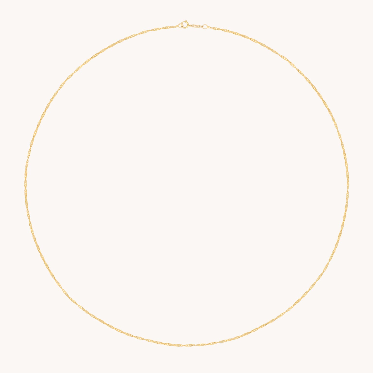 Charm Compatible Necklaces & Bracelets - Astrid Chain Necklace in Solid Gold - - Astrid & Miyu