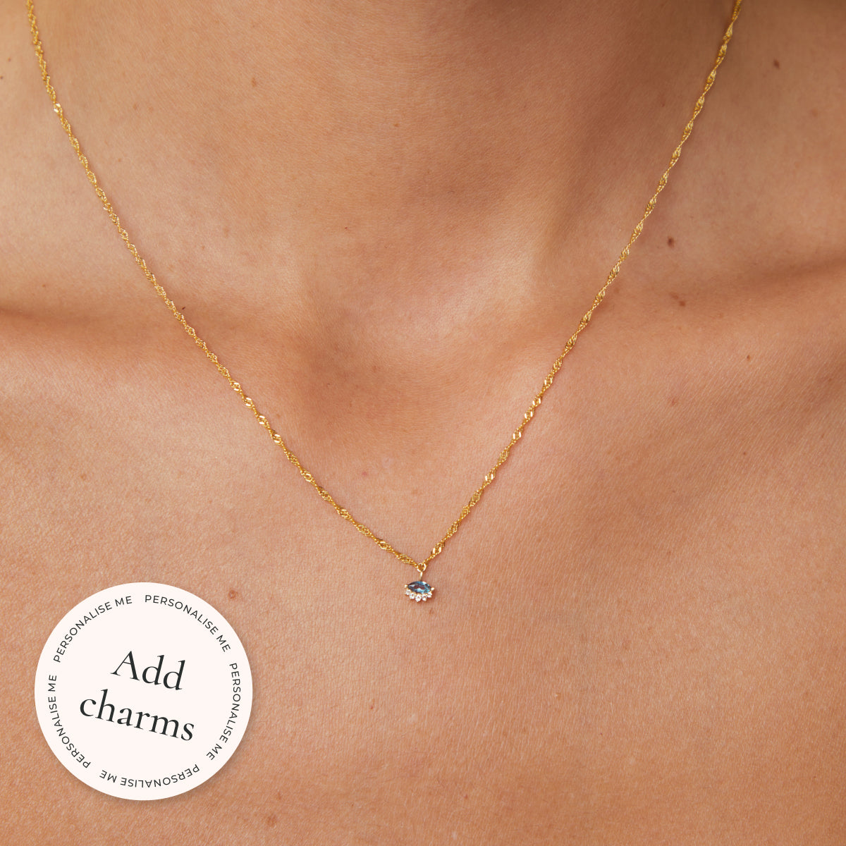 Charm Compatible Necklaces & Bracelets - Bold Astrid Chain Necklace in Solid Gold - Necklaces - Astrid & Miyu
