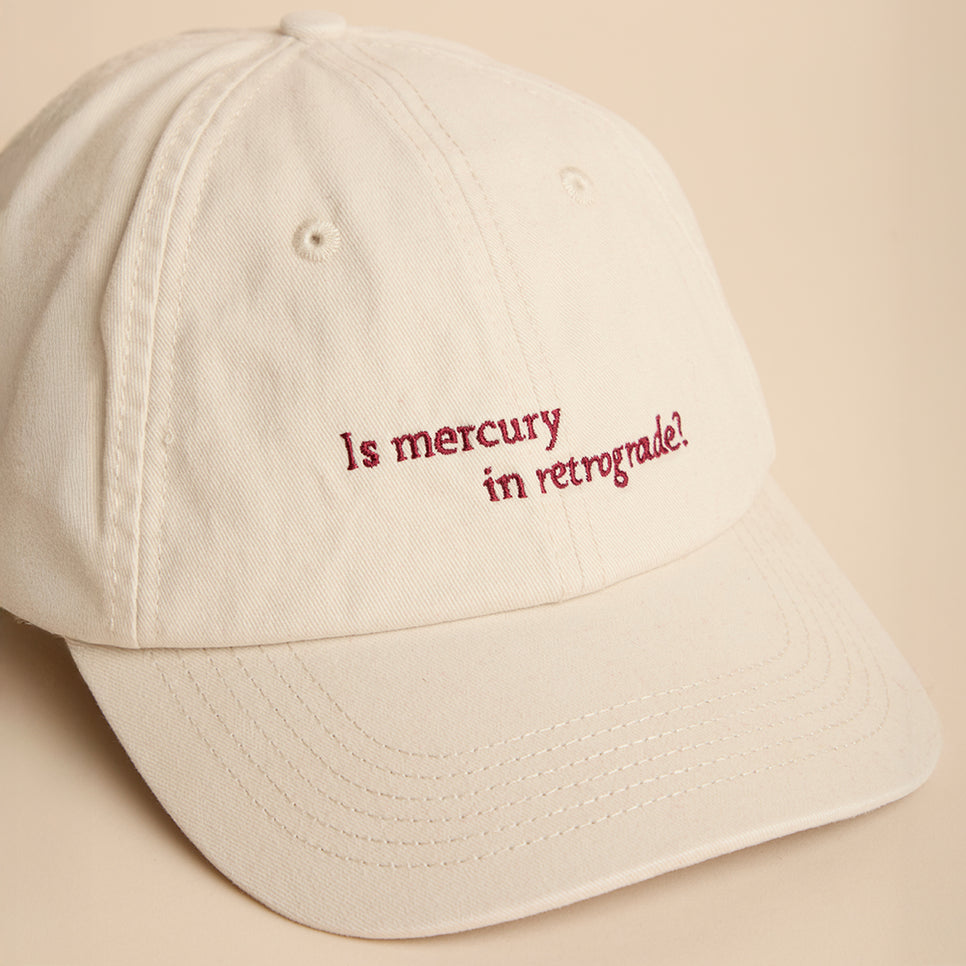 Mercury in Retrograde Cap in Pearl Blush