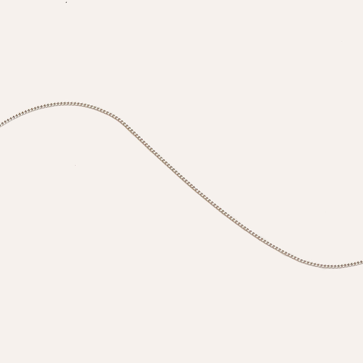 Charm Compatible Necklaces & Bracelets - Miyu Chain Necklace in Solid White Gold - - Astrid & Miyu